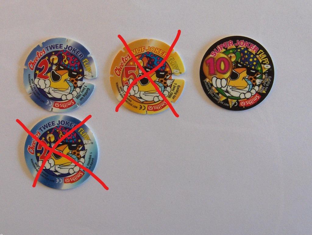Chester Cheetos Joker Flippo 2-/10-punten, Verzamelen, Flippo's, Losse flippo's, Chester Cheetos, Joker, Verzenden