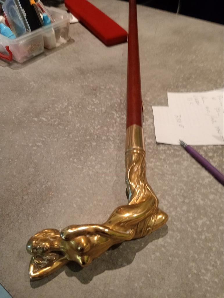 Canne venus . Bronze, Antiquités & Art, Bronze