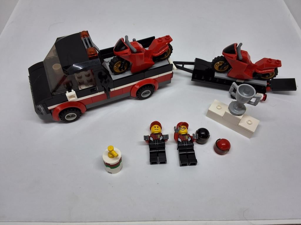 Lego City 60084 Racing Bike Transporter, Ophalen of Verzenden, Lego