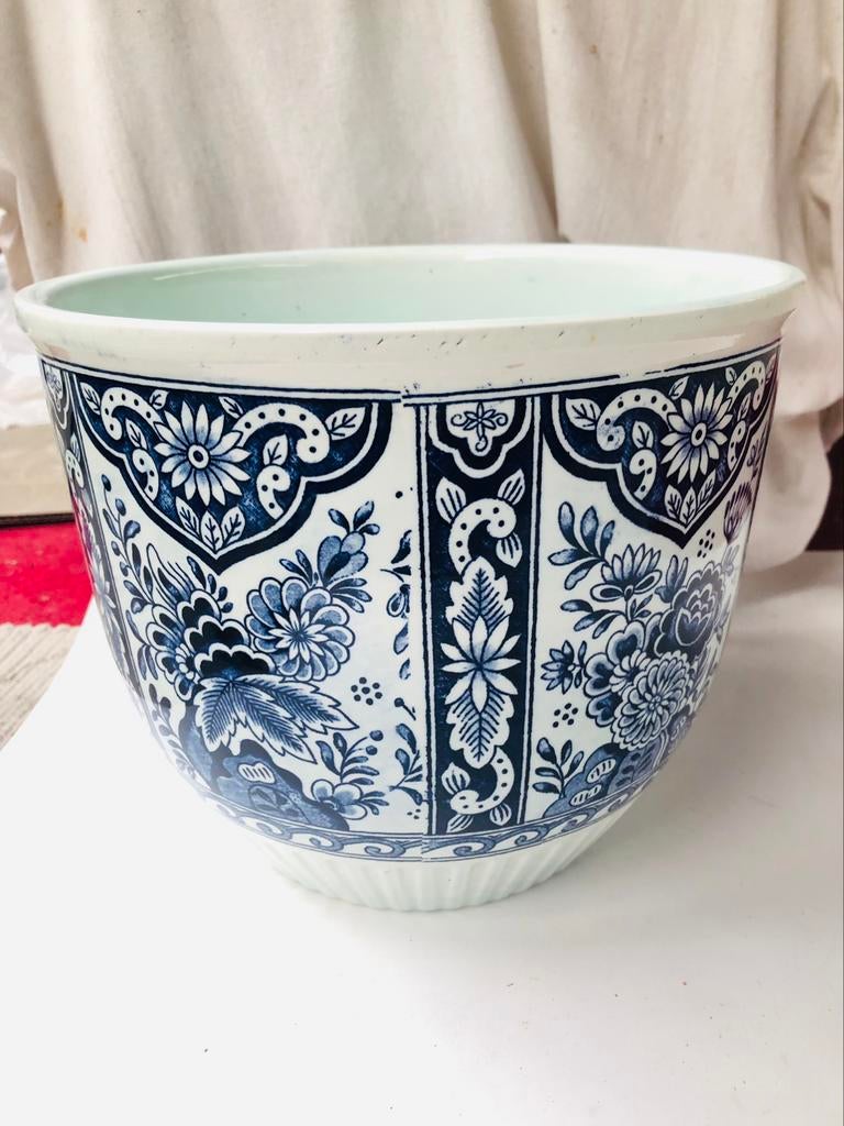 Vintage - Delfts Blauwe pot, Ophalen of Verzenden