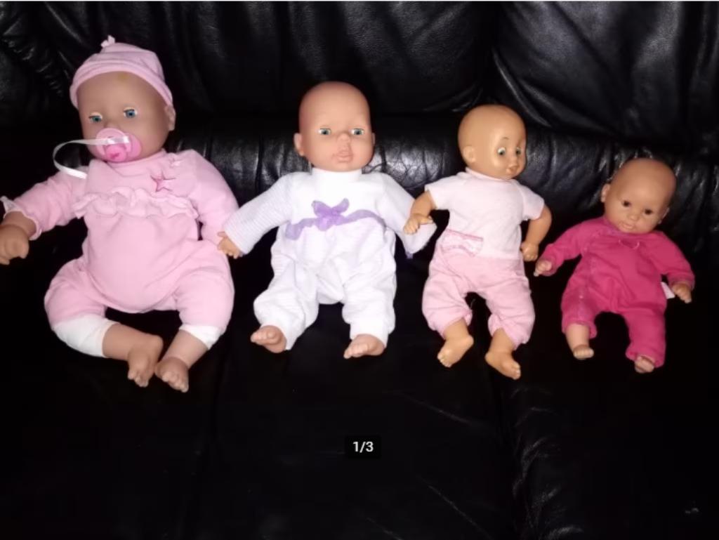 lot verschillende vintage babypoppen 2-5€/pop, Kinderen en Baby's, Speelgoed | Poppen, Ophalen of Verzenden, Gebruikt, Babypop