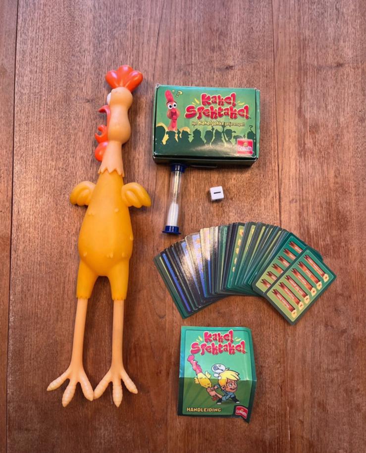 Kakel spektakel gebarenspel, Hobby en Vrije tijd, Gezelschapsspellen | Bordspellen, Goliath, Ophalen of Verzenden, Zo goed als nieuw
