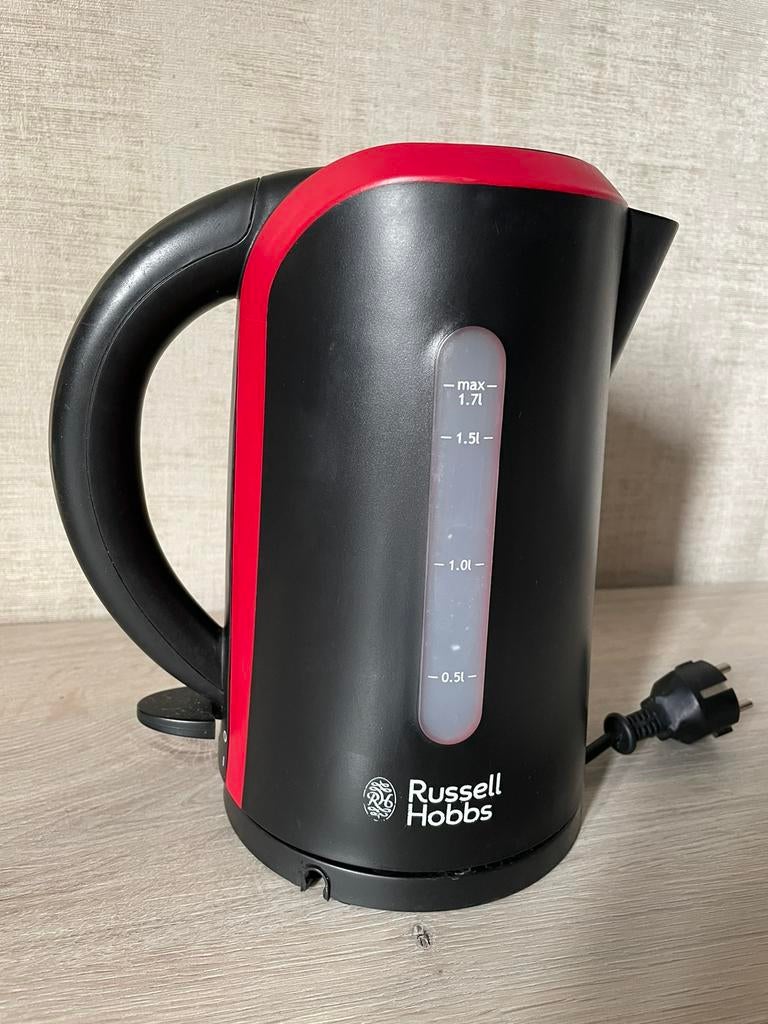 Bouilloire Russell Hobbs Mono 3000W – 1,7L – Excellent état, 1 à 2 litres, Enlèvement, Comme neuf