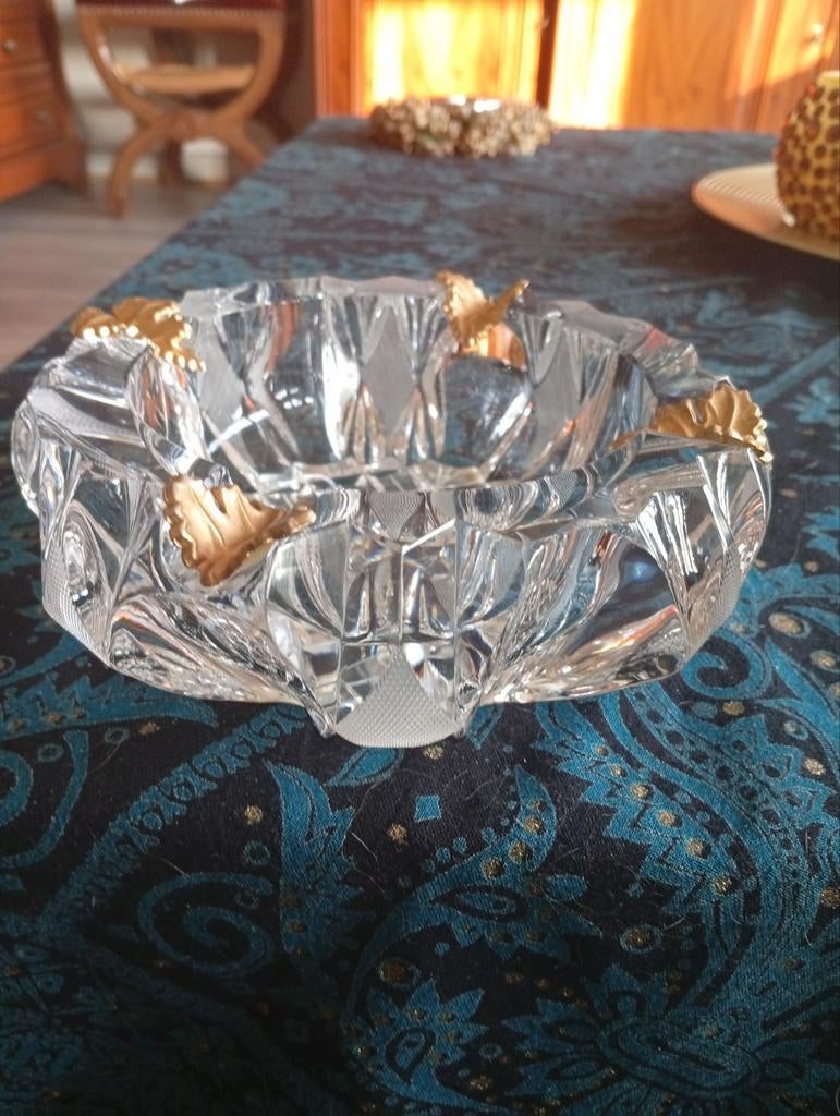 Kristallen Asbak, Antiek en Kunst, Ophalen of Verzenden