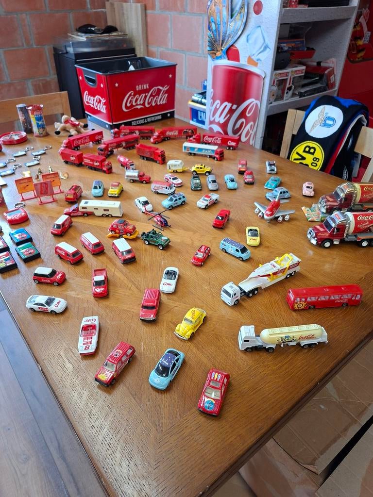 Collection Coca Cola de véhicules jouets et d'accessoires, Collections, Enlèvement ou Envoi