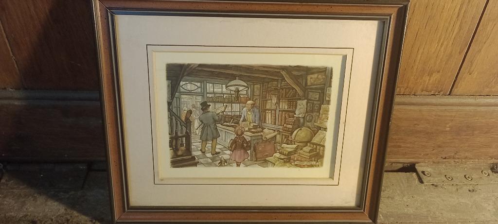 Gravure ANTON PIECK, 1966, New York,1966,New-York,30x25,n402, Ophalen of Verzenden