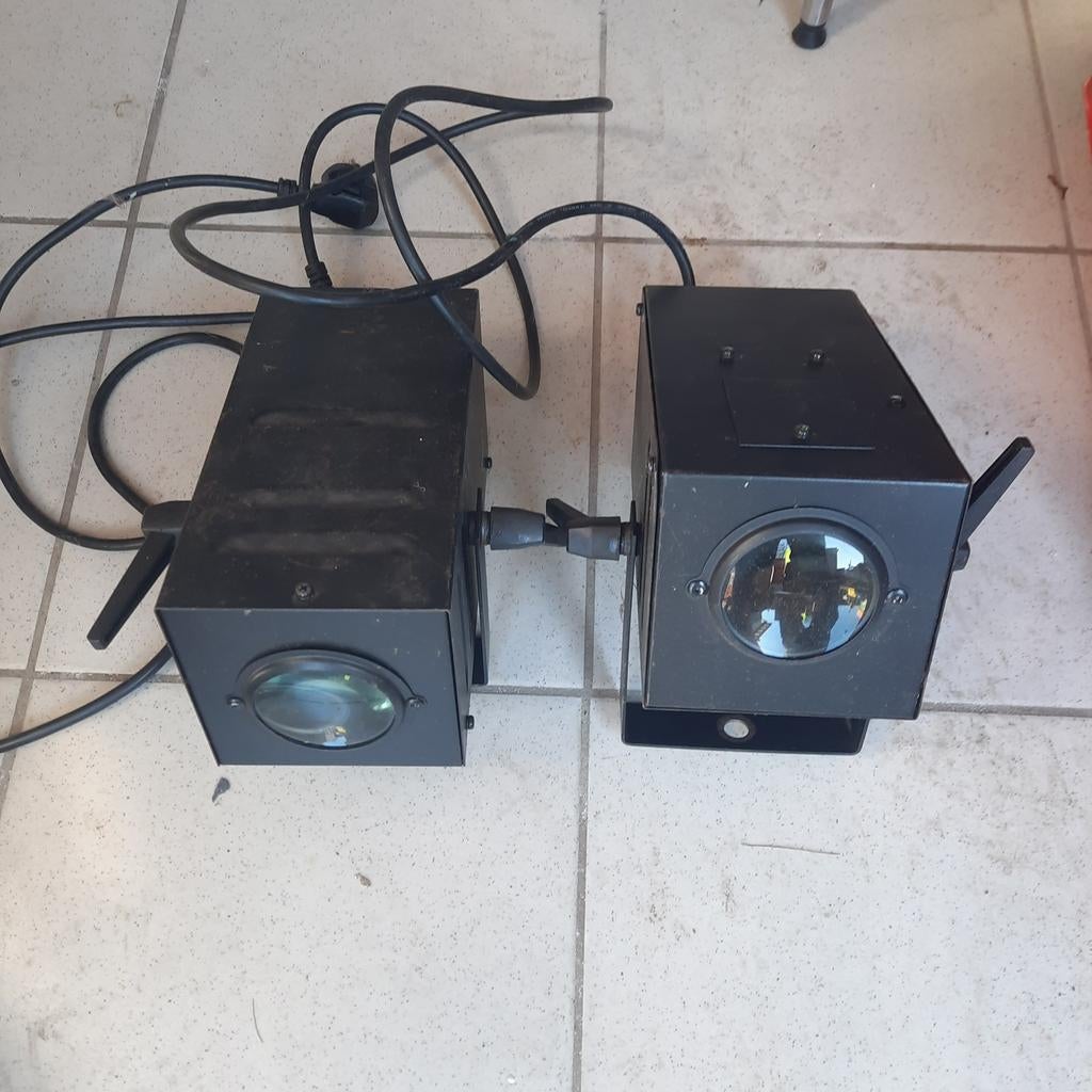 Spots ( disco licht ) . Werken !, Ophalen of Verzenden, Gebruikt, Licht