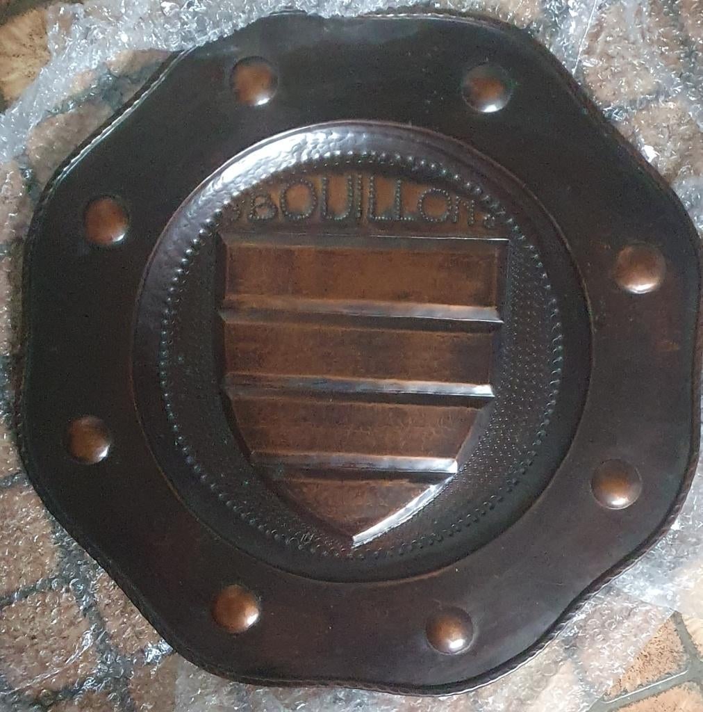 Dinanderie 48 cm de diamètre, Antiquités & Art, Enlèvement ou Envoi