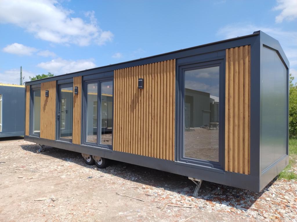 Tiny House 10x3m / Wooncontainer / stacaravan / Mobile home, 30 m², Autres types, Jusqu'à 200 m²