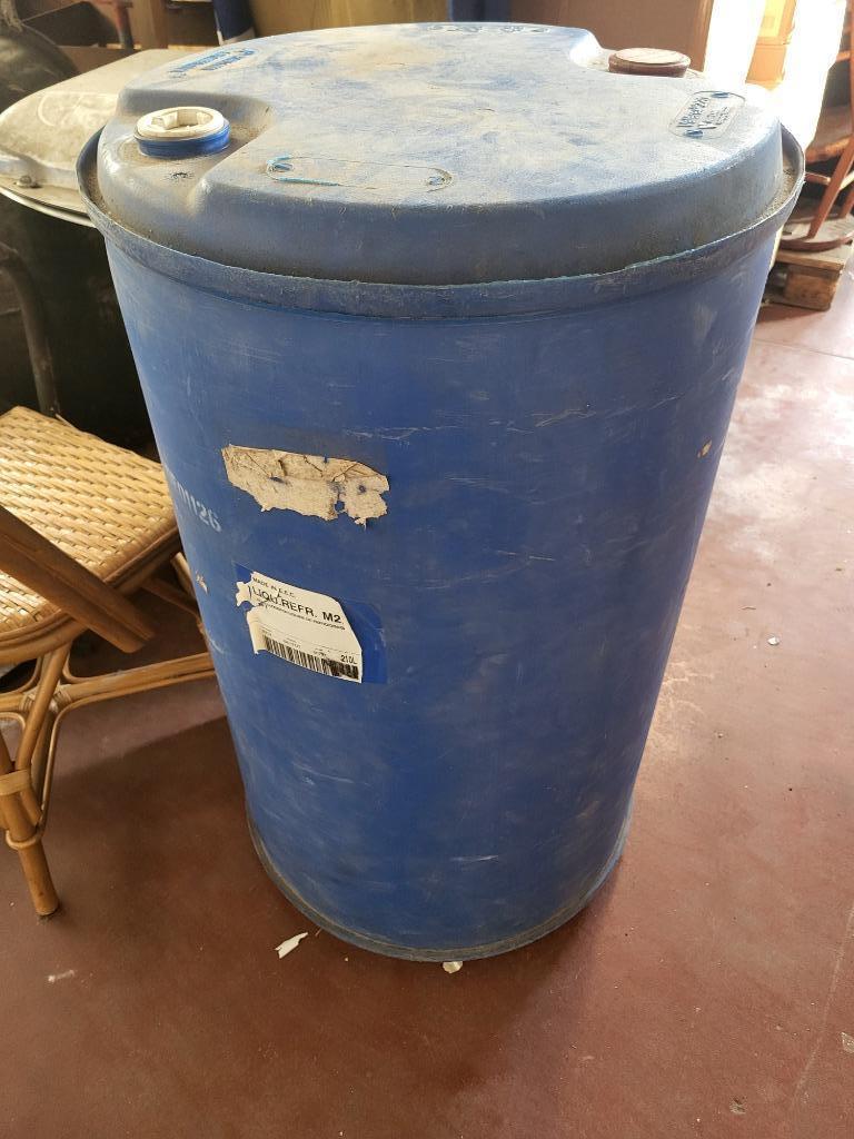 Plastic vat 210l, Tuin en Terras, 150 liter of meer, Ophalen, Gebruikt, Kunststof