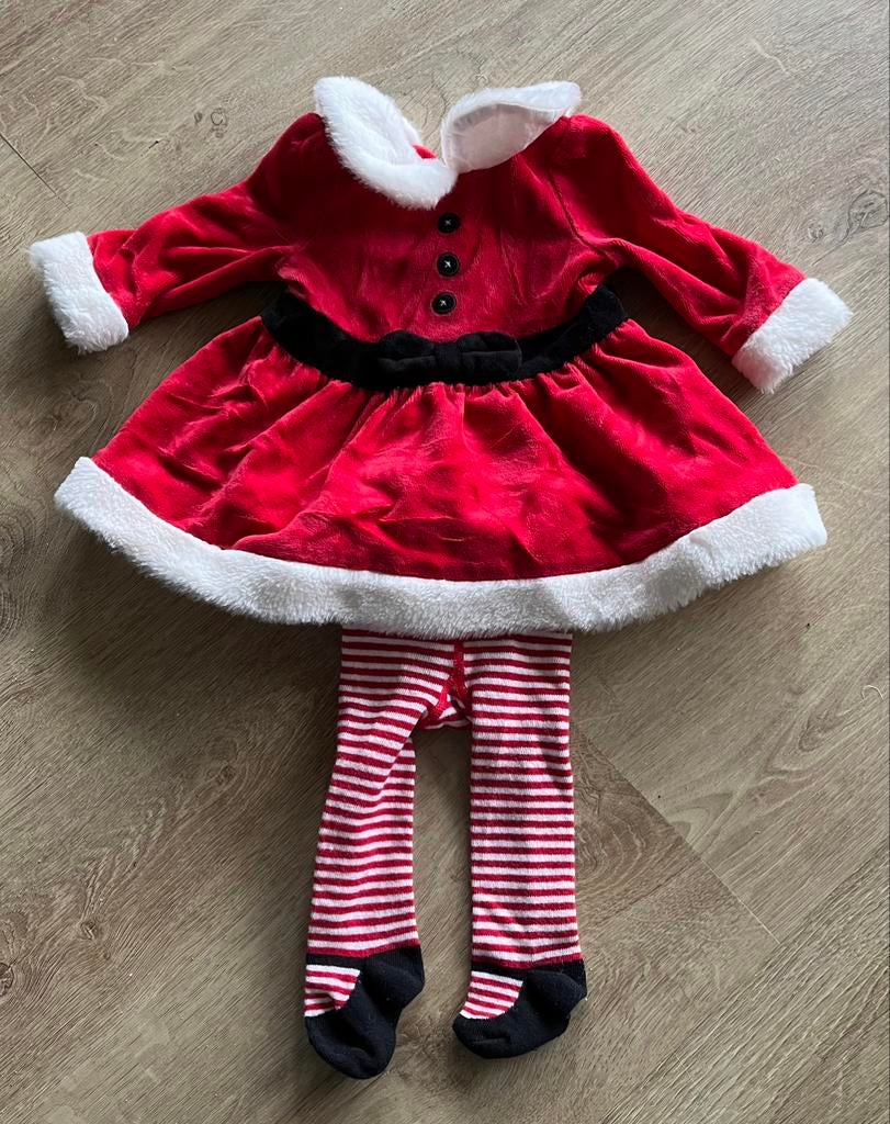 Kerstkleedje maat 68, Ophalen, Zo goed als nieuw