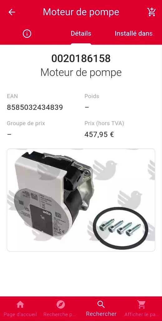 Pompe Bulex Thermomaster/Bulex Thema Condens, Enlèvement ou Envoi, Neuf