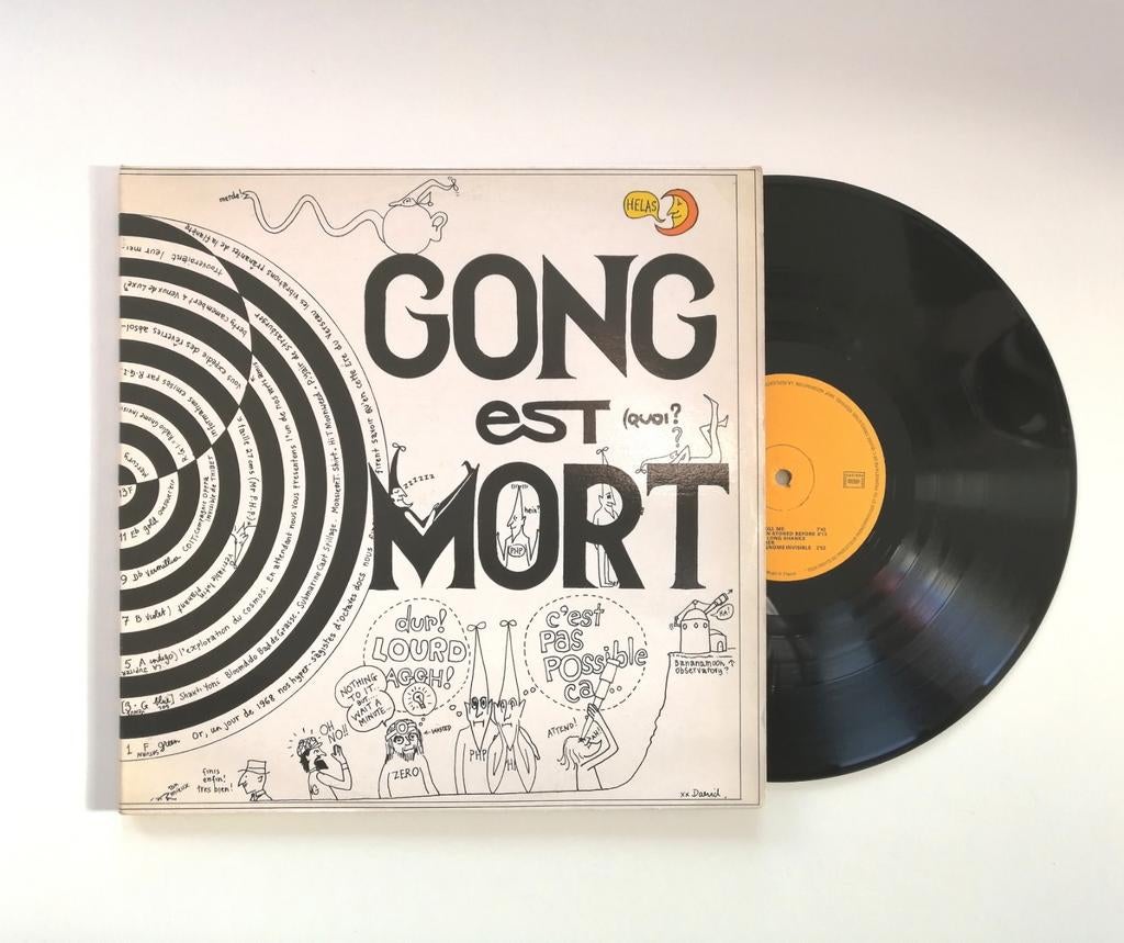 Gong est Mort, Vive Gong/ Vinyl Lp RARE, Cd's en Dvd's, Vinyl | Rock, Zo goed als nieuw, Progressive, Verzenden