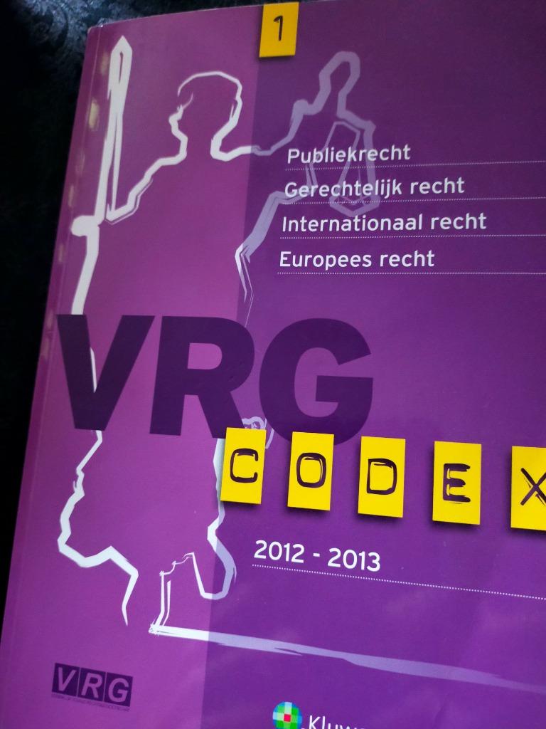 Codex VRG, Livres, Enlèvement ou Envoi, Utilisé, Wolters kluwer