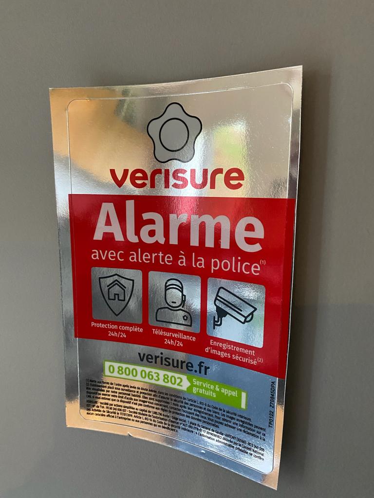 Verisure Securitas Direct alarme autocollant, Enlèvement ou Envoi, Neuf, Accessoires