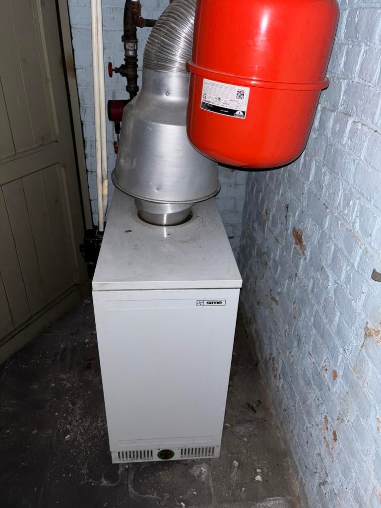 Chauffageketel Sime met expansievat - gas, Doe-het-zelf en Bouw, Chauffageketels en Boilers, Ophalen, Gebruikt