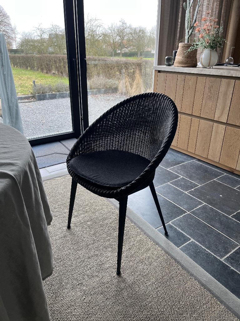 Vincent Sheppard stoelen, Huis en Inrichting, Stoelen, Ophalen, Zo goed als nieuw, Zwart, Eén