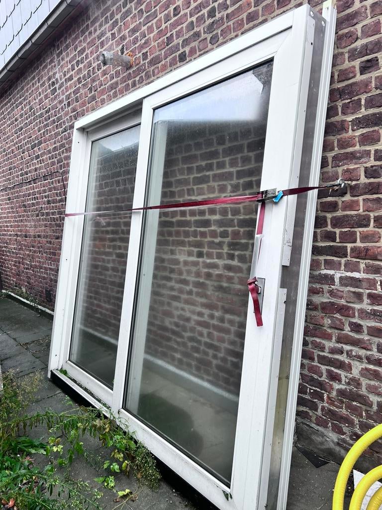 Porte coulissante Longueur 2m27 largeur 2m39, Bricolage & Construction, Châssis & Portes coulissantes, Enlèvement, Comme neuf