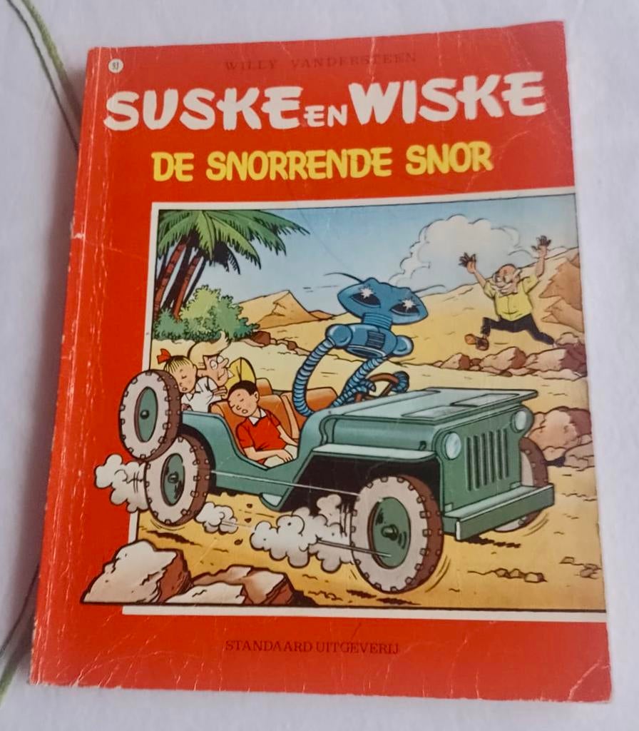 Suske en Wiske nr 93, Boeken, Stripverhalen, Ophalen of Verzenden, Gelezen