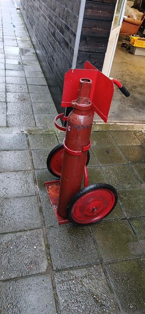 Autogeen snijbrander flessenwagen 10 L flessen, Doe-het-zelf en Bouw, Gereedschap | Lasapparaten, Ophalen of Verzenden, Gebruikt