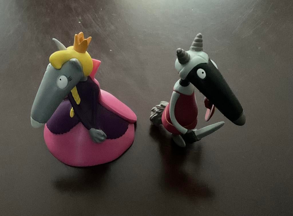 Figurines Louve et Loup, Enlèvement, Comme neuf