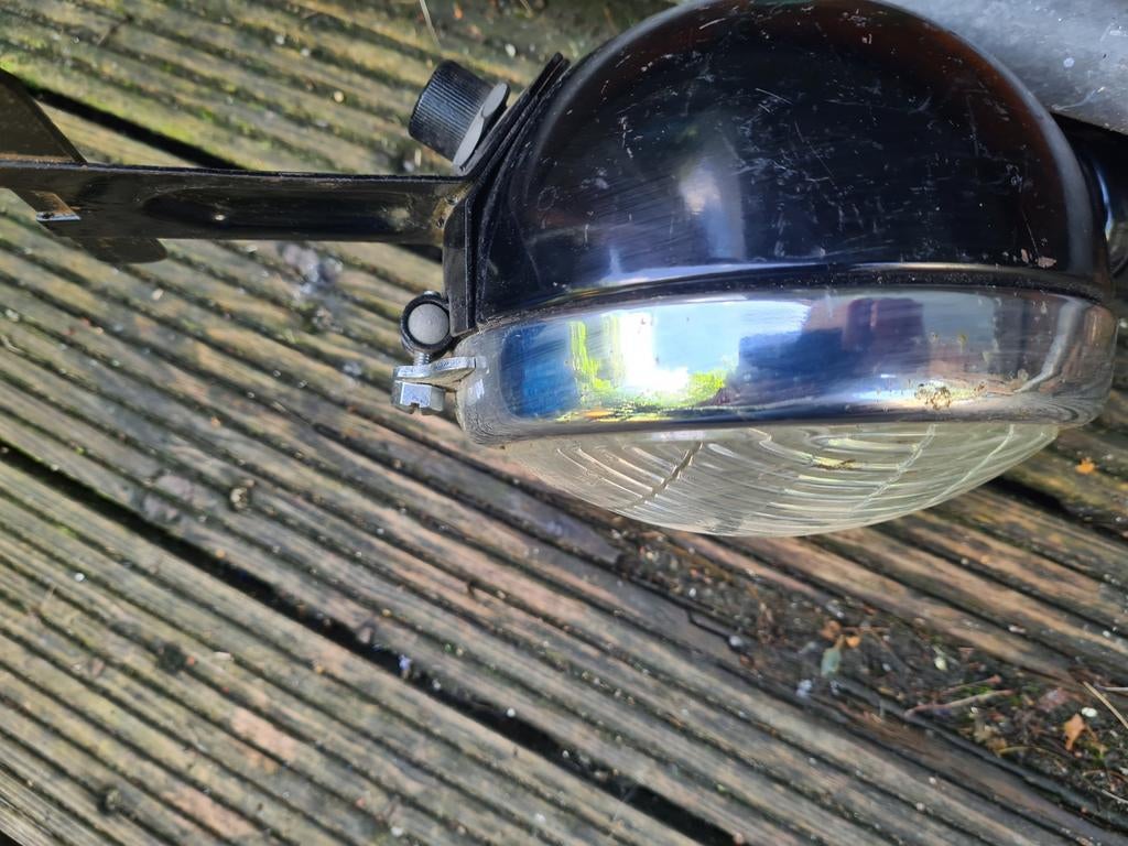 💥Oldtimer lamp,made Engeland, Motoren, Ophalen of Verzenden