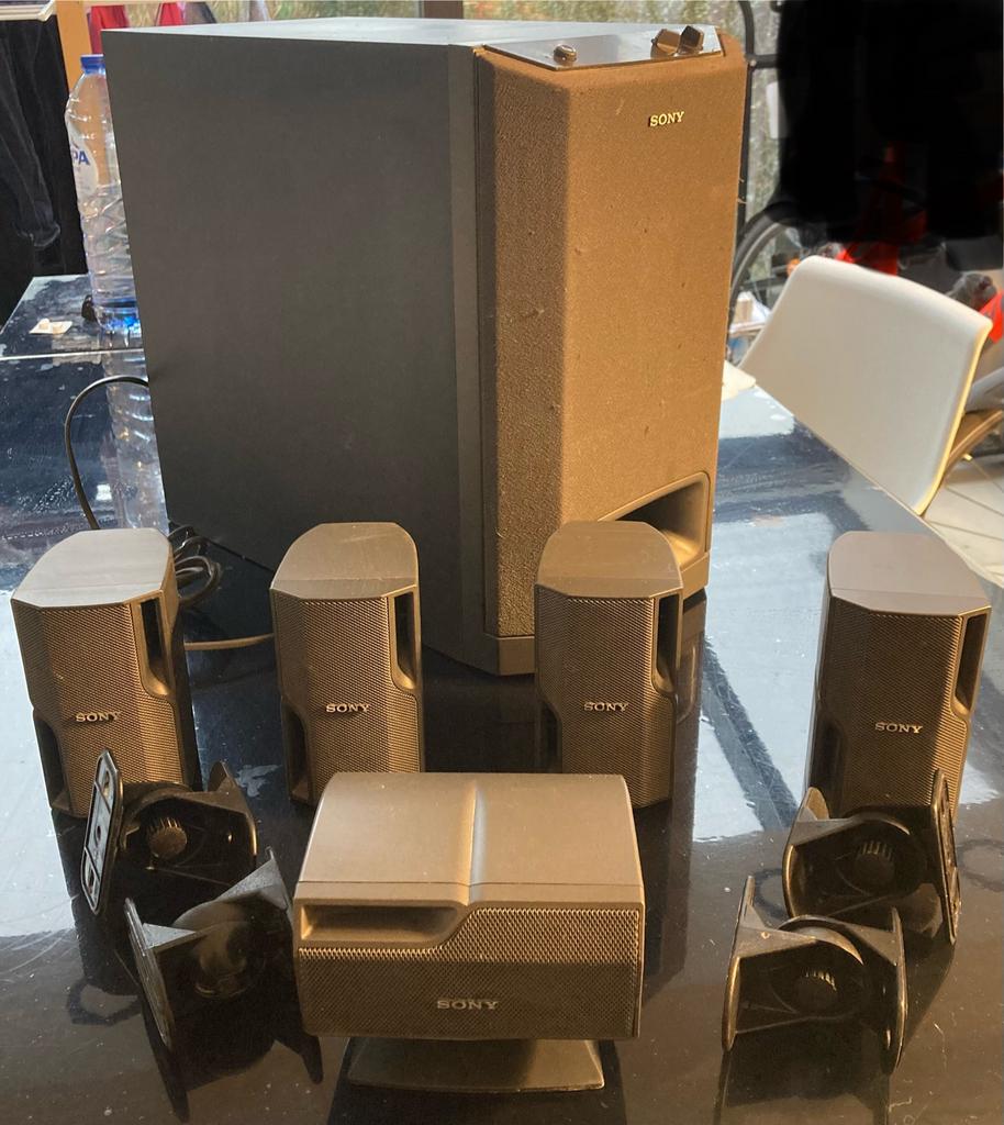 Sony SA-VE505 5.1 thuisbioscoopkit, Gebruikt