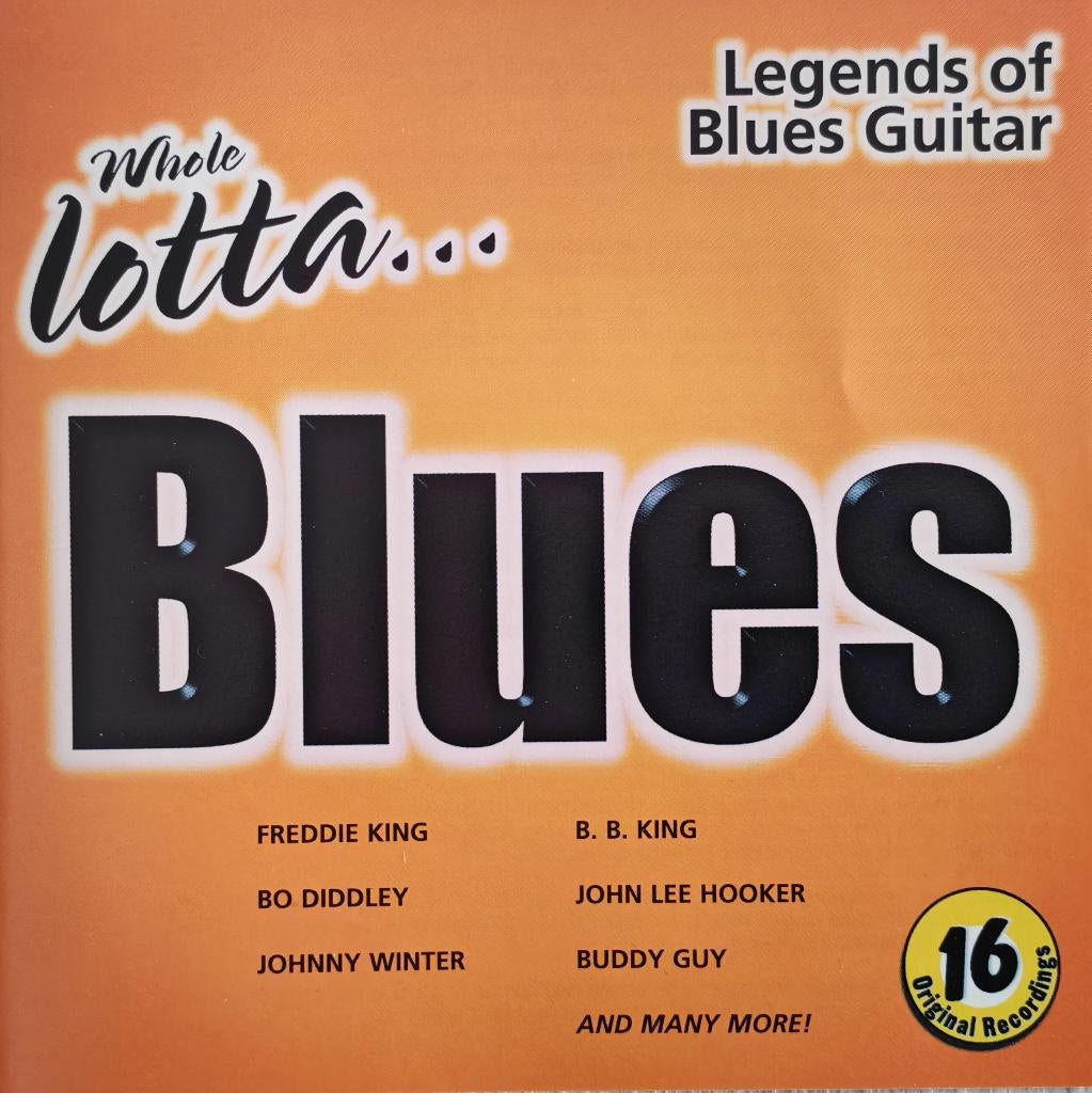 Legends of blues guitar - Whole lotta ... blues (CD), CD & DVD, CD | Compilations, Enlèvement ou Envoi, Comme neuf, Jazz et Blues