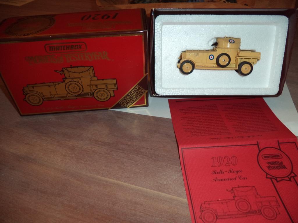 Matchbox Rolls Royce Armoured car, Ophalen of Verzenden, Zo goed als nieuw