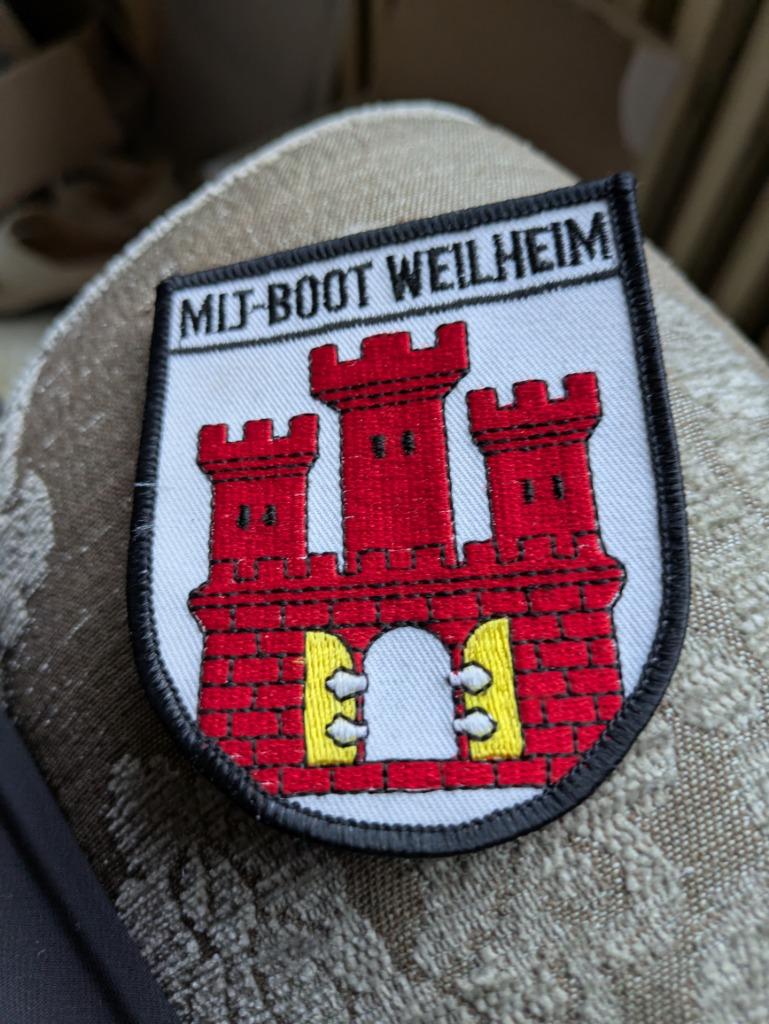 Duitse mijnenjachtboot, Verzamelen, Ophalen of Verzenden, Marine, Embleem of Badge