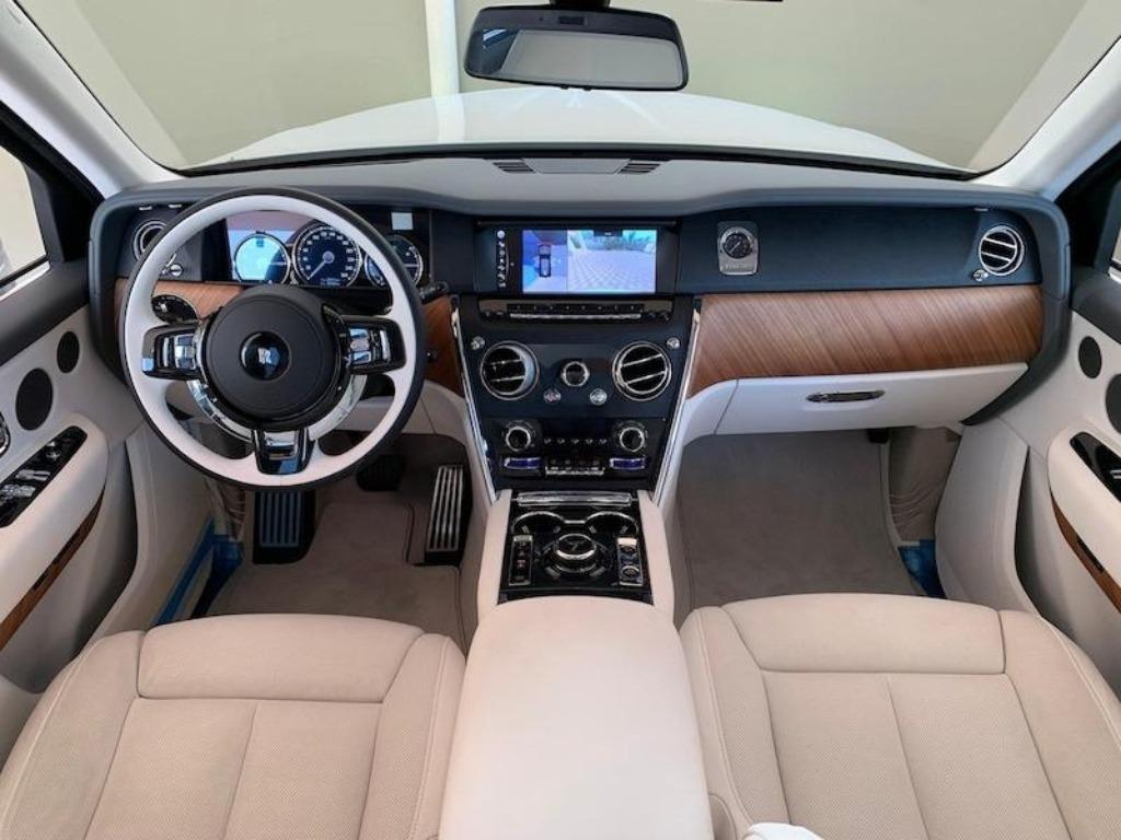 Rolls-Royce Cullinan Black Badge 2024, Auto's, Rolls-Royce, 12 cilinders, Leder, Bedrijf, 5 zetels