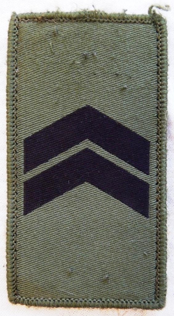 Rank Patch OR-4 / Corporal, Finnish Army, Finland, 2000s.(1), Ophalen of Verzenden, Landmacht, Overige typen