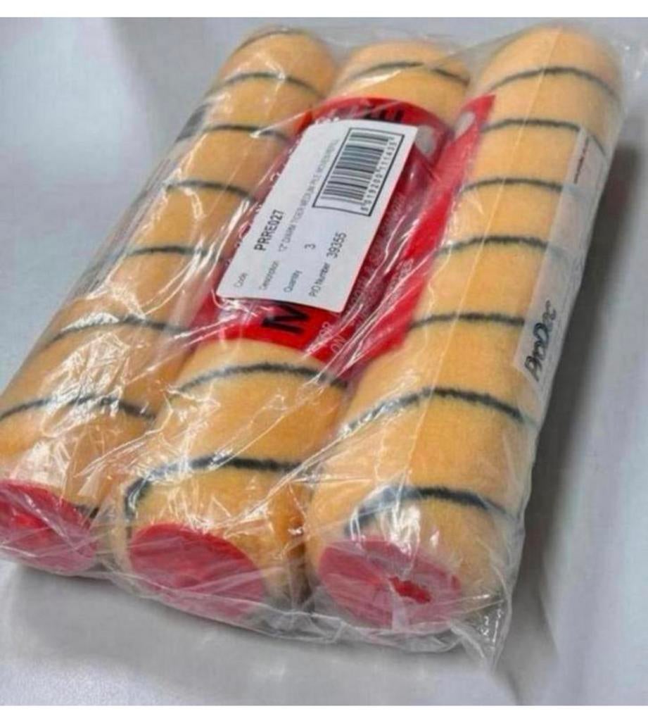 3 manchons rouleaux ProDec Tiger poils moyens, rouleau 300mm, Bricolage & Construction, Matériel de peinture, Enlèvement ou Envoi