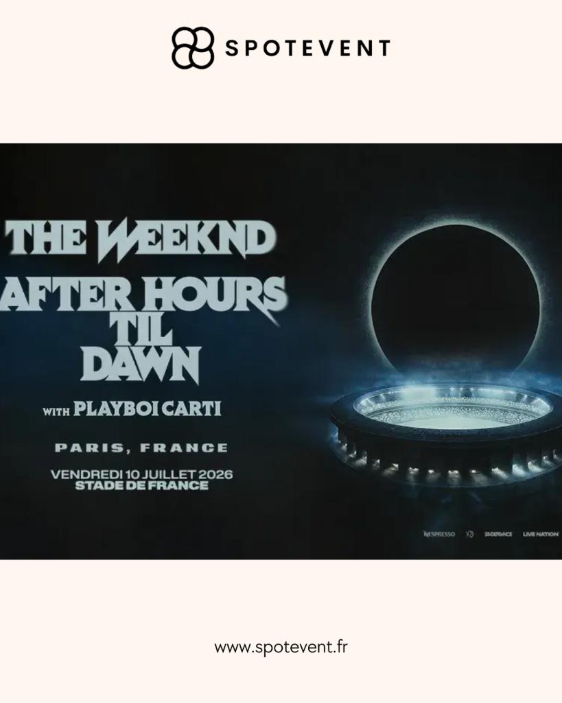 The Weeknd - Tickets / Places - Concert, Tickets en Kaartjes