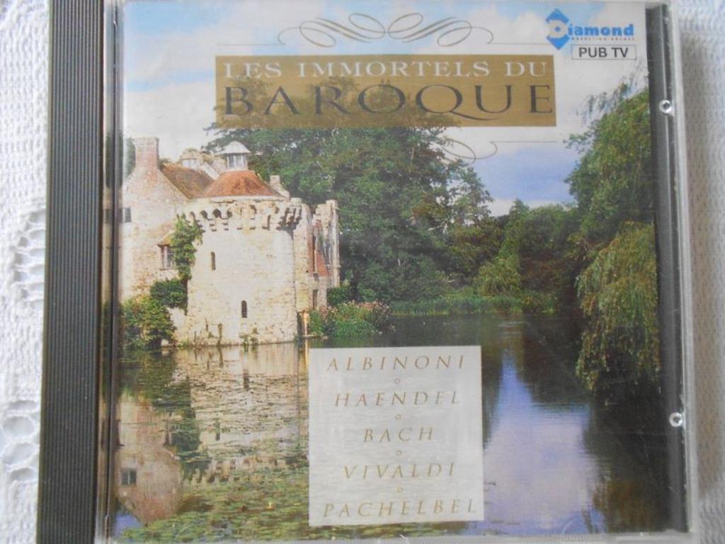 'Les Immortels du Baroque (CD)'. Un choix d'œuvres musicales, Enlèvement ou Envoi, Baroque, Utilisé, Autres types