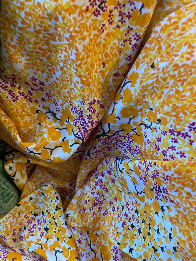 Soie française/ 2,25 serpillère 95 cm, Envoi, Comme neuf