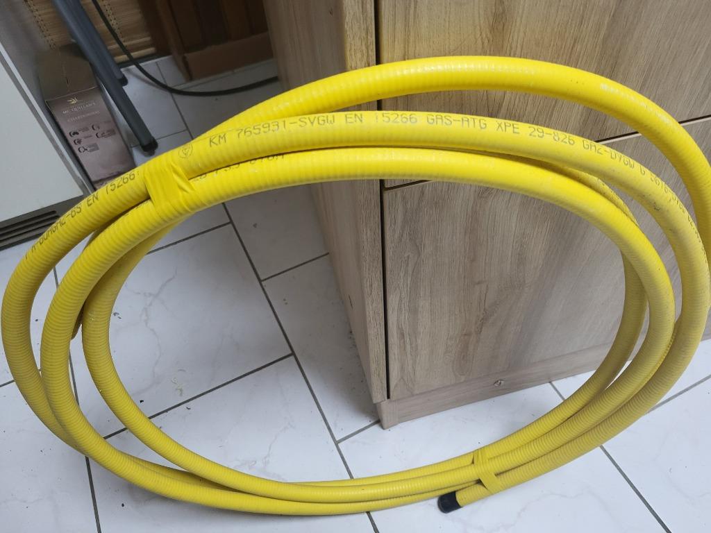 Tuyau PLT GAZ 20mm 6 Mètres, Bricolage & Construction, Enlèvement, Neuf, Autres types
