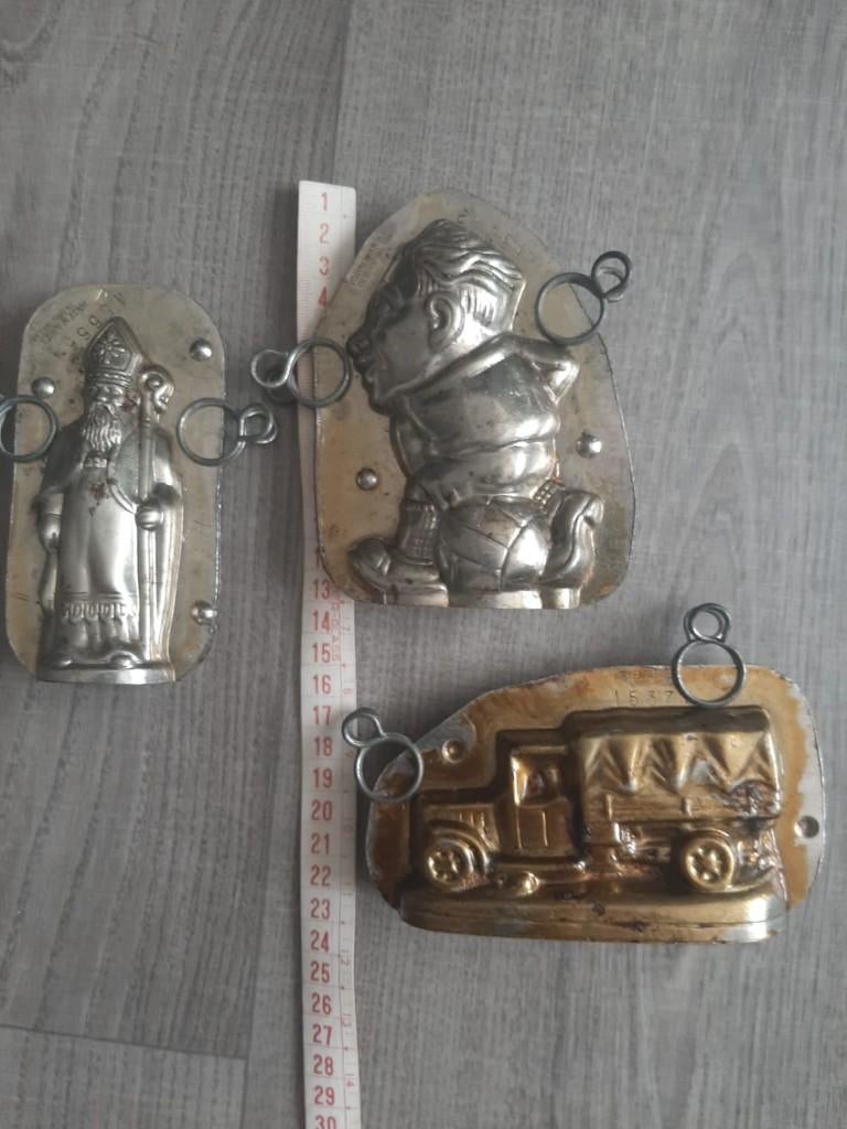 Diverse oude chocoladevorm Vormenfabriek Tilburg Holland, Antiek en Kunst, Ophalen