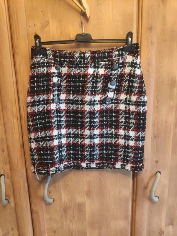 Geruite rok knopen Sophia Perla maat 40, Kleding | Dames, Rokken, Maat 38/40 (M), Ophalen