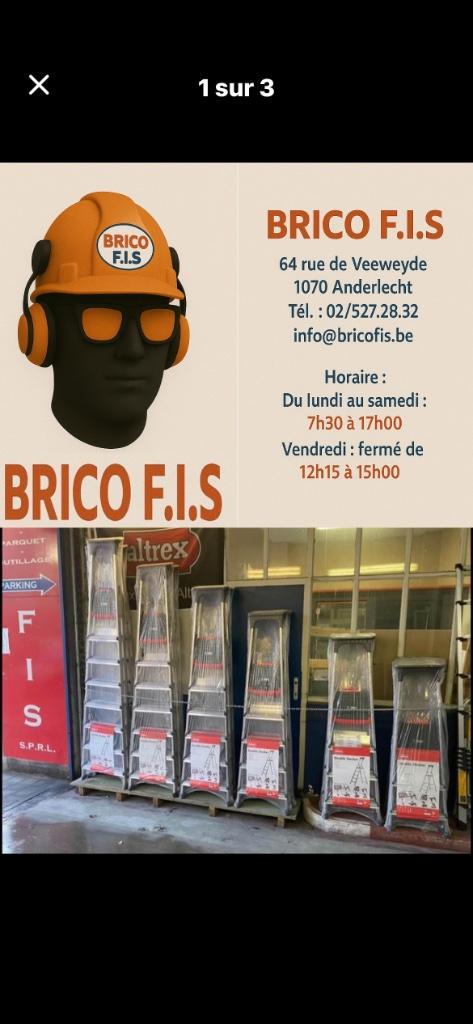 Échelle double decker altrex 3/4/5/6/7/8 marches, Enlèvement, Neuf, Échelle