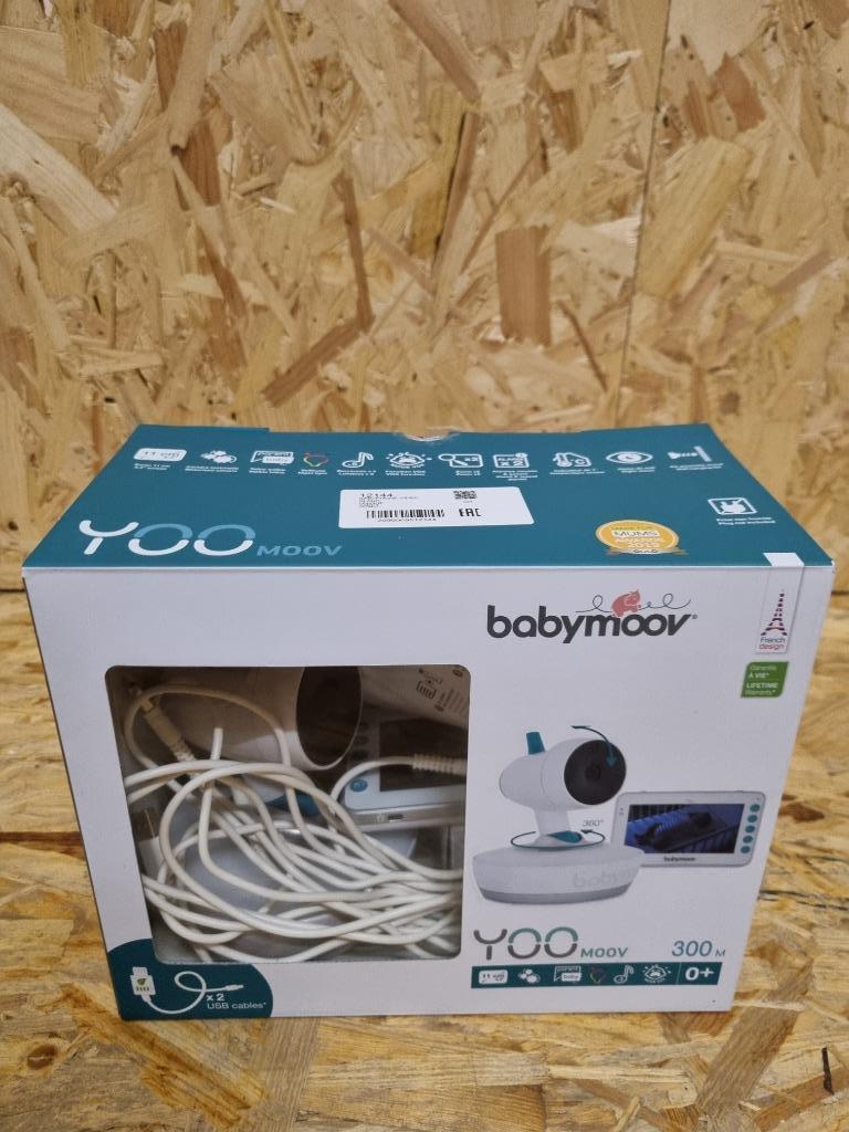Yoo-Moov 360 videobabyfoon van Babymoov, Kinderen en Baby's, Babyfoons, Ophalen, Zo goed als nieuw, 250 meter of meer, Camera