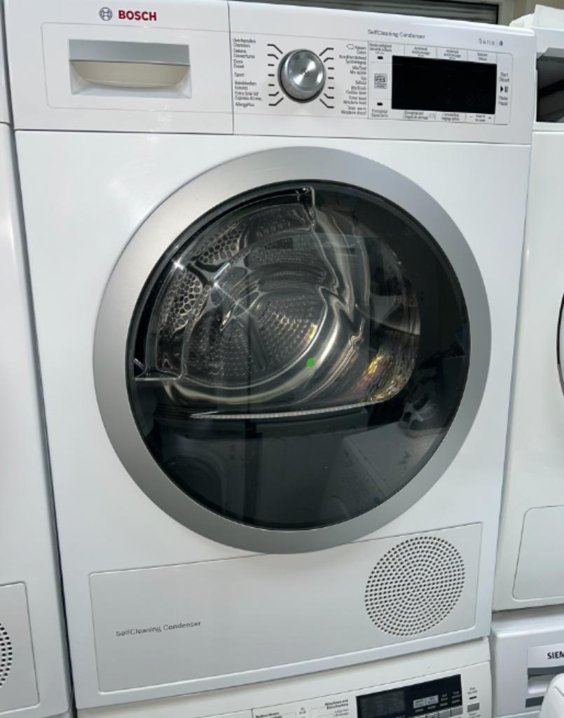 ✅ Bosch Serie 8 warmtepompdroger 8kg A+++ MET GARANTIE, Electroménager, Enlèvement ou Envoi, Comme neuf, Chargeur frontal, À condensation