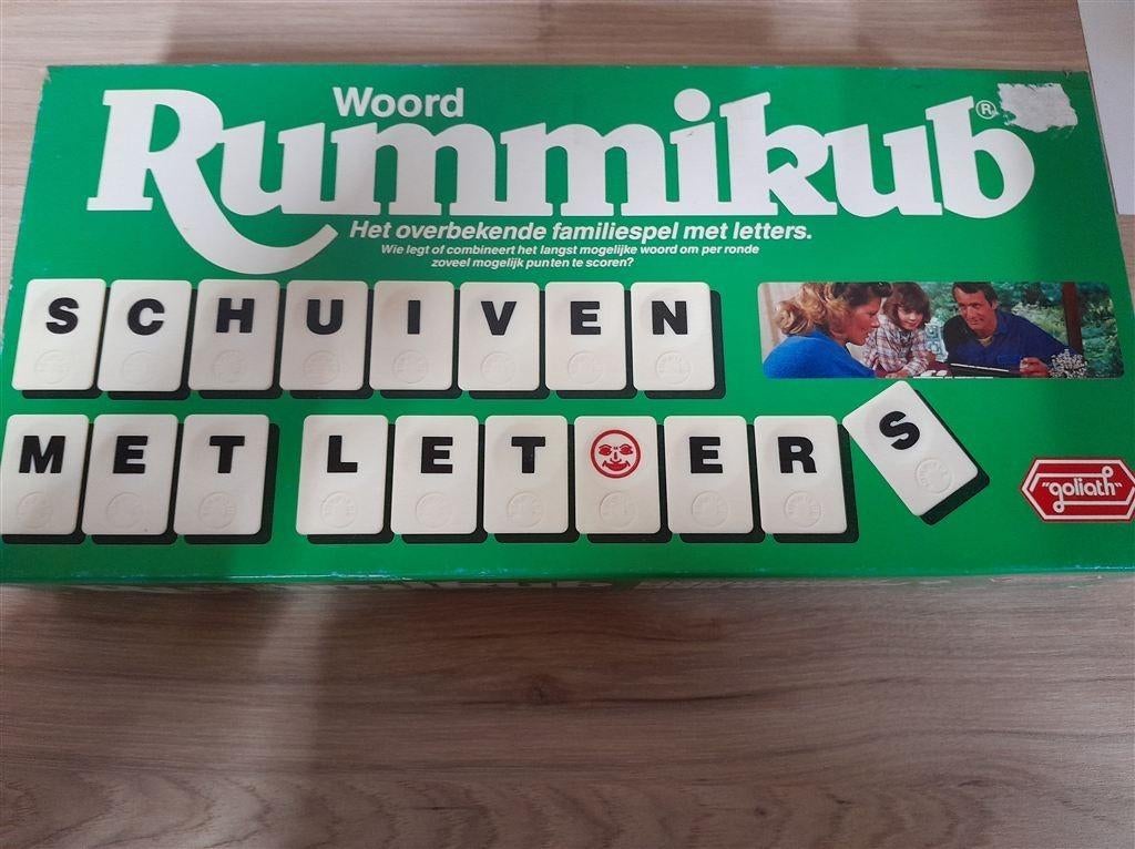 woord rummikub - s3986, Hobby en Vrije tijd, Verzenden, Zo goed als nieuw