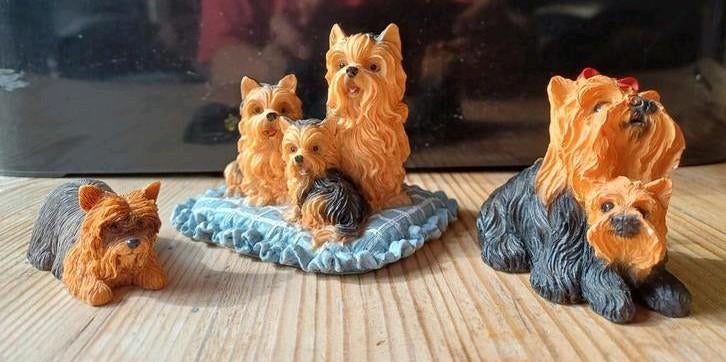 Leuke verzameling van 21 beeldjes - Yorkshire Terrier, Ophalen of Verzenden, Zo goed als nieuw, Dier