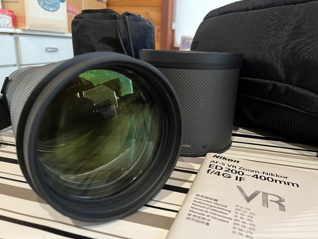 Nikon AF-S VR Zoom-Nikkor ED 200-400mm f/4G IF, Enlèvement ou Envoi, Comme neuf, Téléobjectif, Zoom