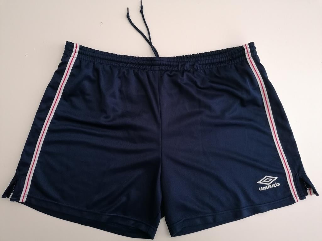 Vintage Umbro voetbalshort XXL met binnenbroek, Ophalen of Verzenden