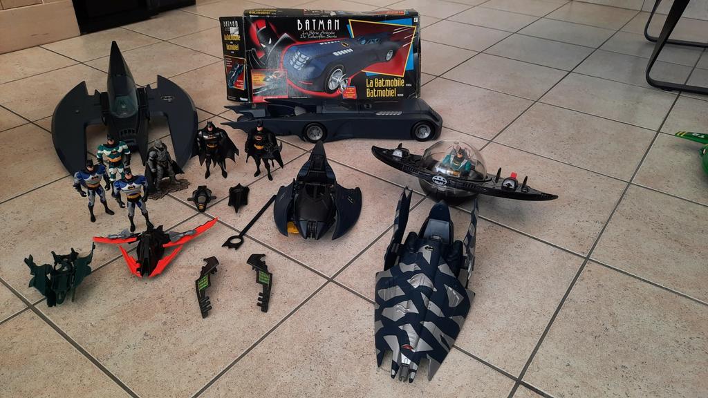 Coffret vintage Batman, Enlèvement