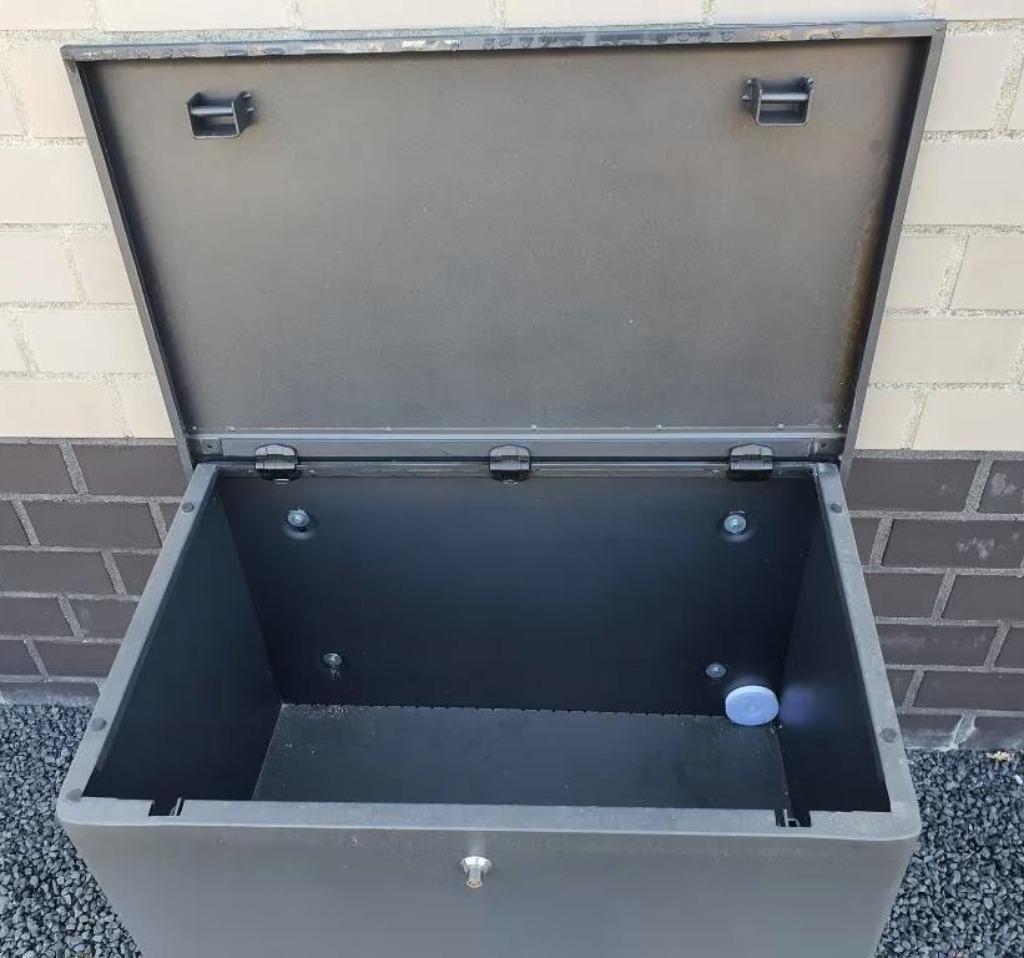 Logixbox Topbox-XXL pakketbox - antraciet, Ophalen, Gebruikt, IJzer, Staande brievenbus