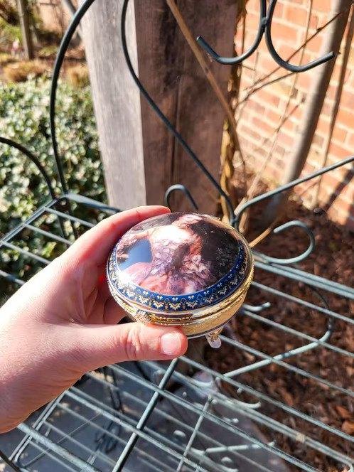 Belle boîte à bijoux vintage Movitex, Enlèvement