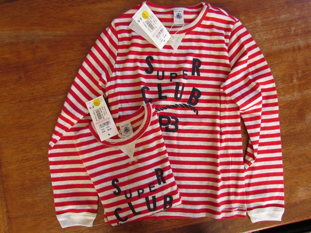 T-shirt Petit Bateau 5 jaar en 8 jaar, Nieuw, Ophalen of Verzenden, Petit Bateau, Shirt of Longsleeve